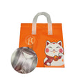 Bolsa termica 2K naranja gato de la fortuna 24 x 25 x 14 - 500 unidades