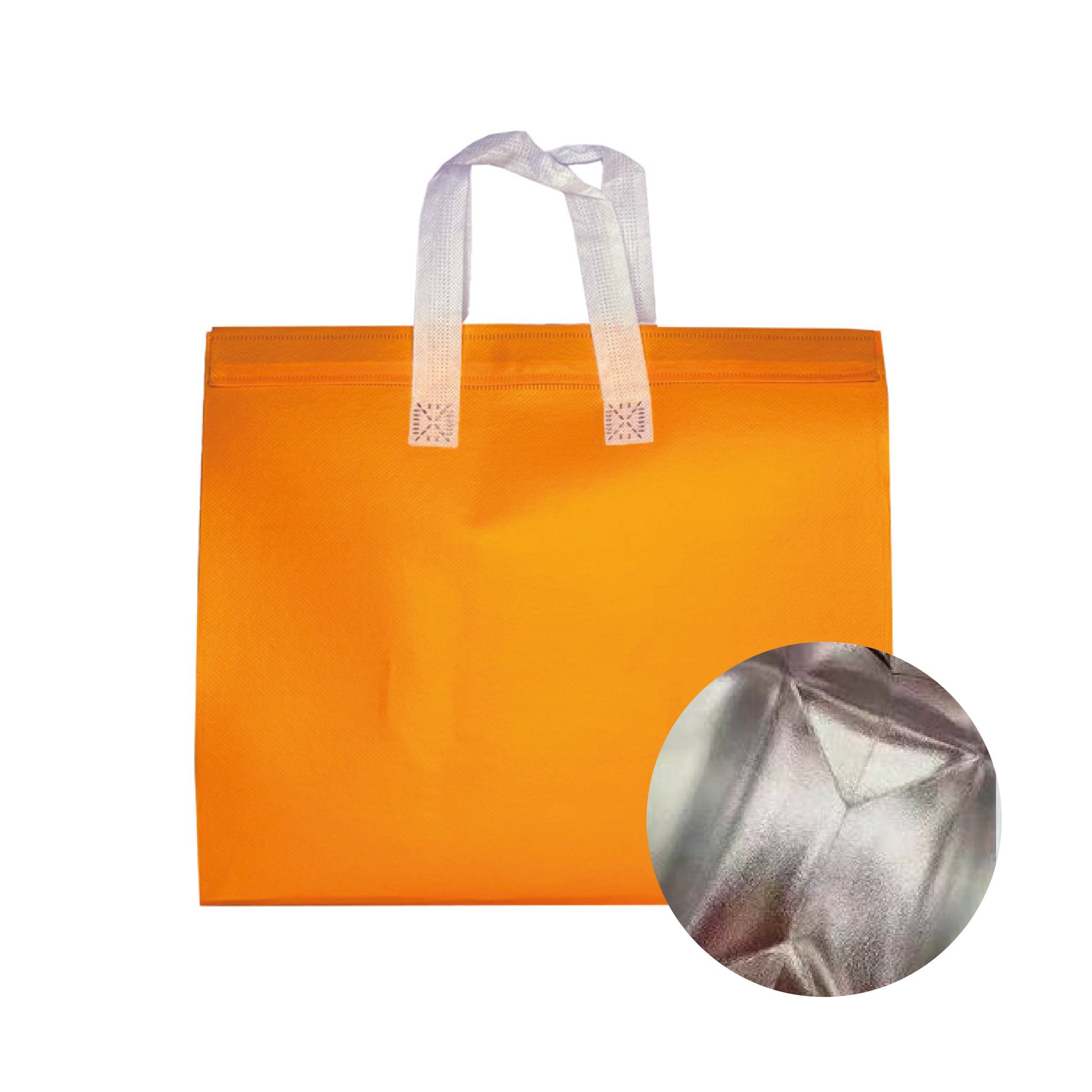 Bolsa térmica naranja 2R talla XXL 35x30x20 - 500 unidades