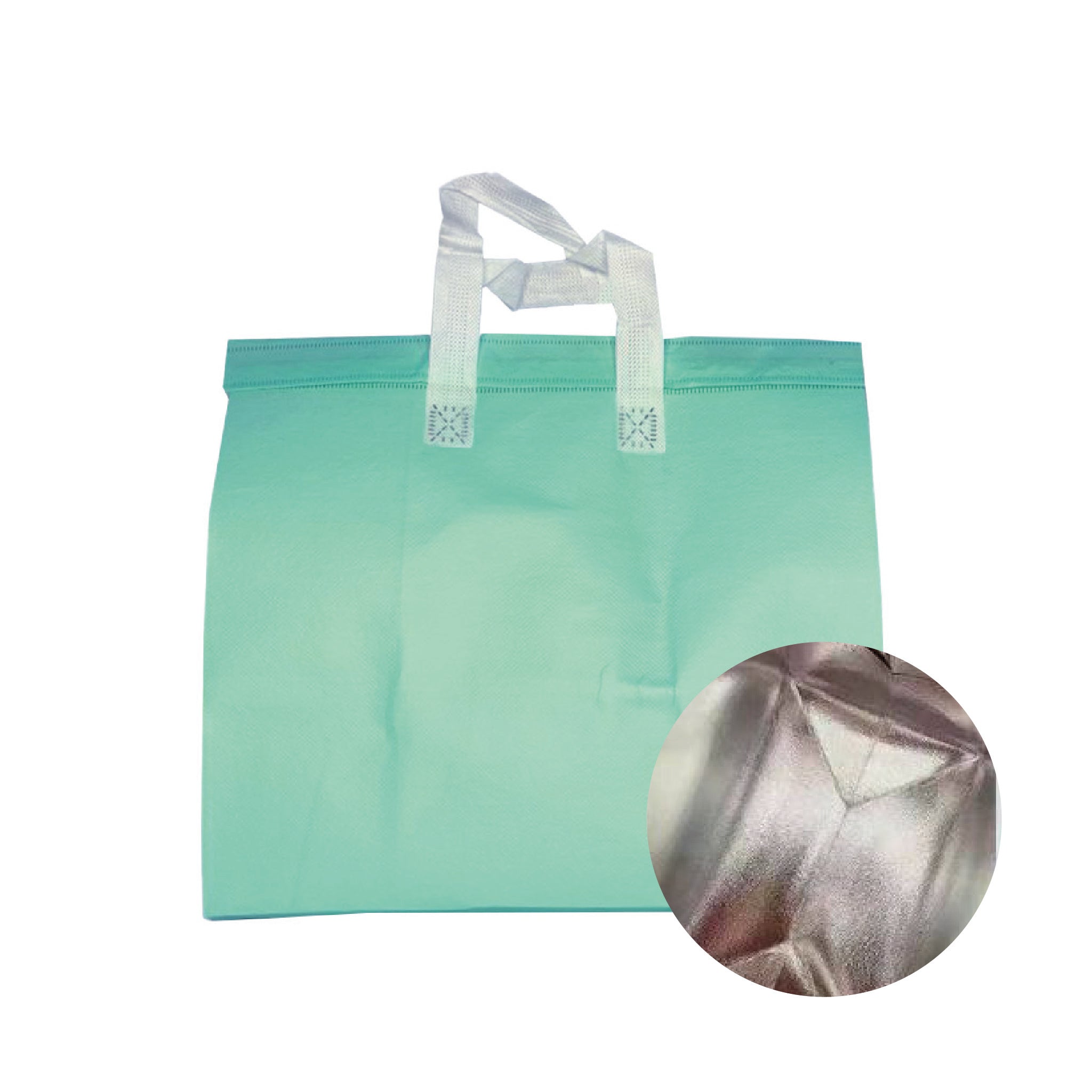 Bolsas térmicas verdes 2P talla XXL 35x30x20 - 500 unidades