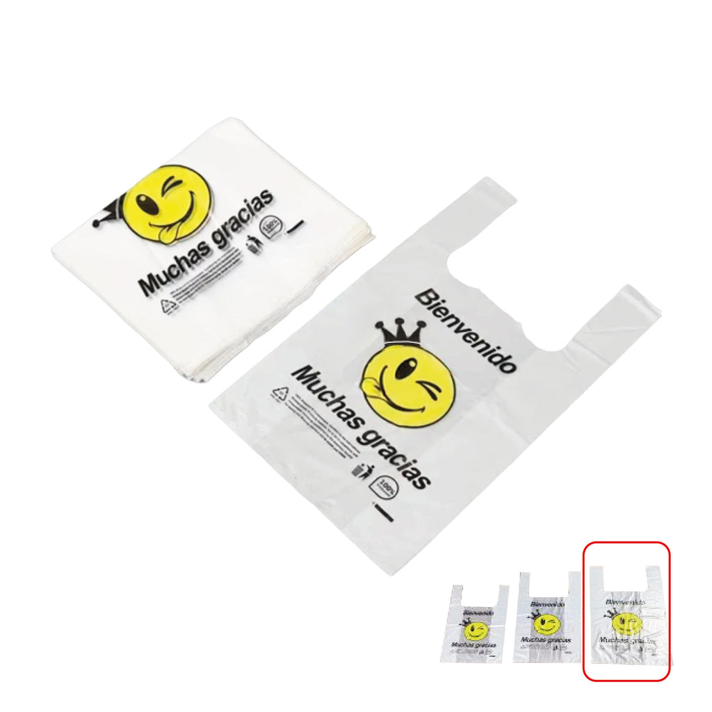 Bolsas camisetas Compostables  WG 30x48 - 2.000 unidades