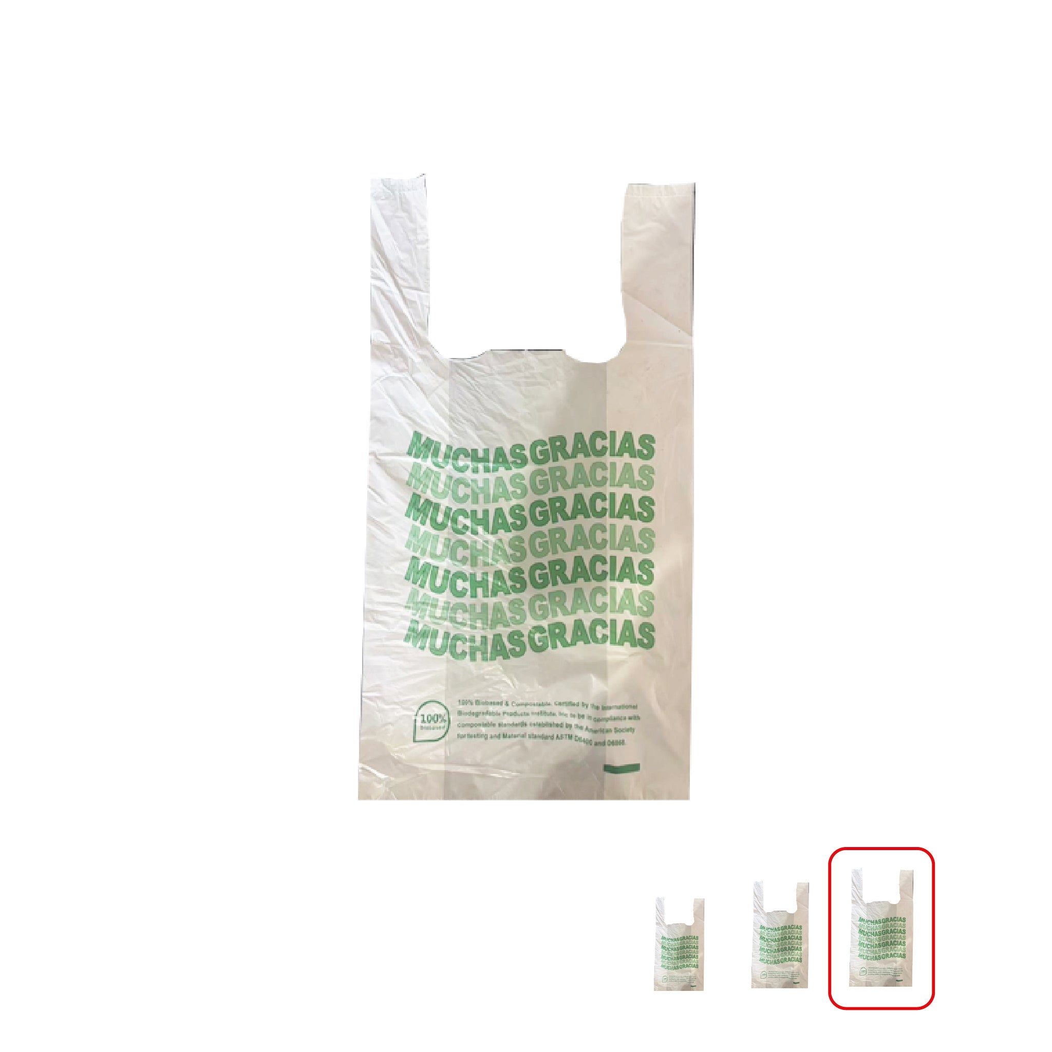 Bolsas camisetas MG 30x48 - 2.000 unidades