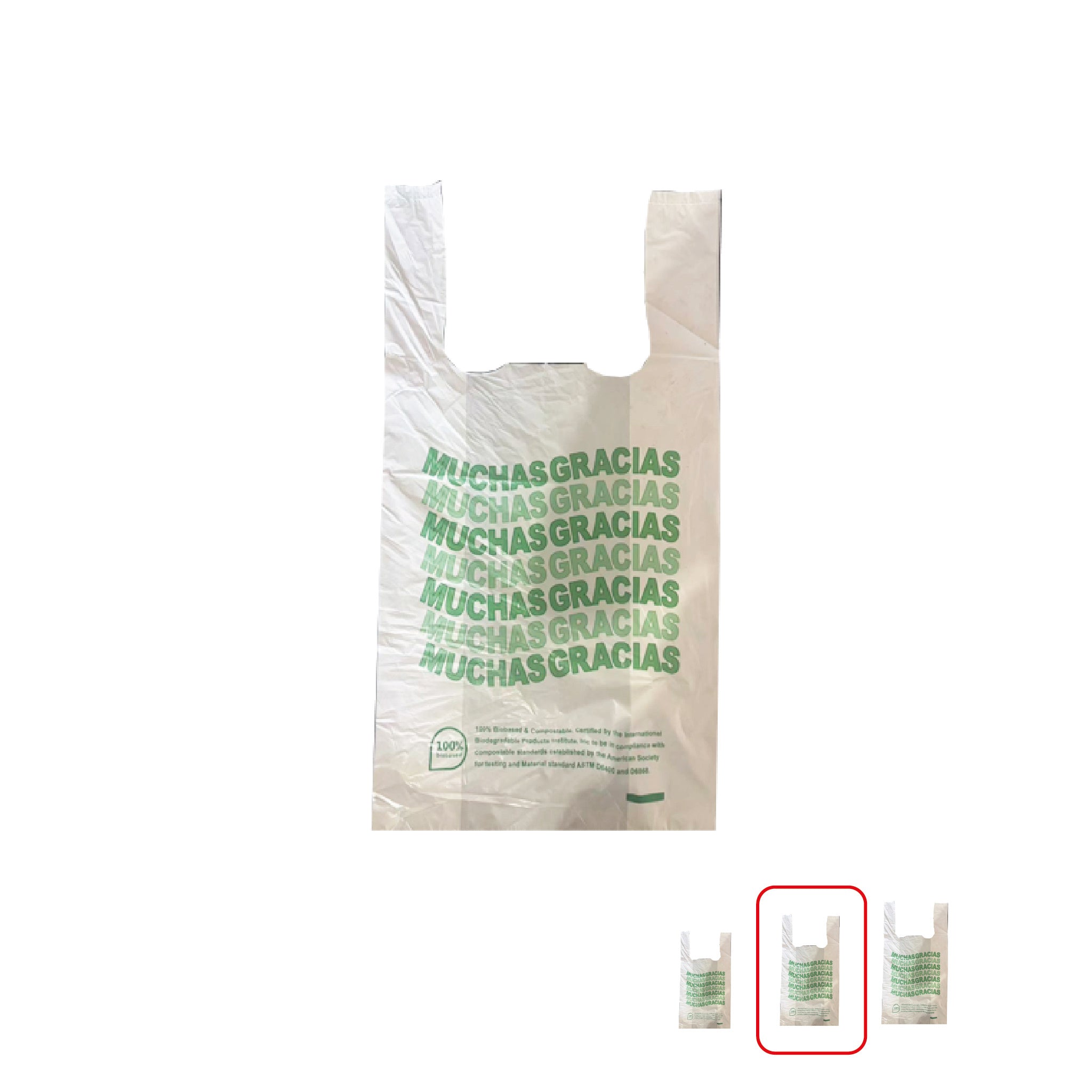 Bolsas camisetas MG 26x43 - 3.000 unidades
