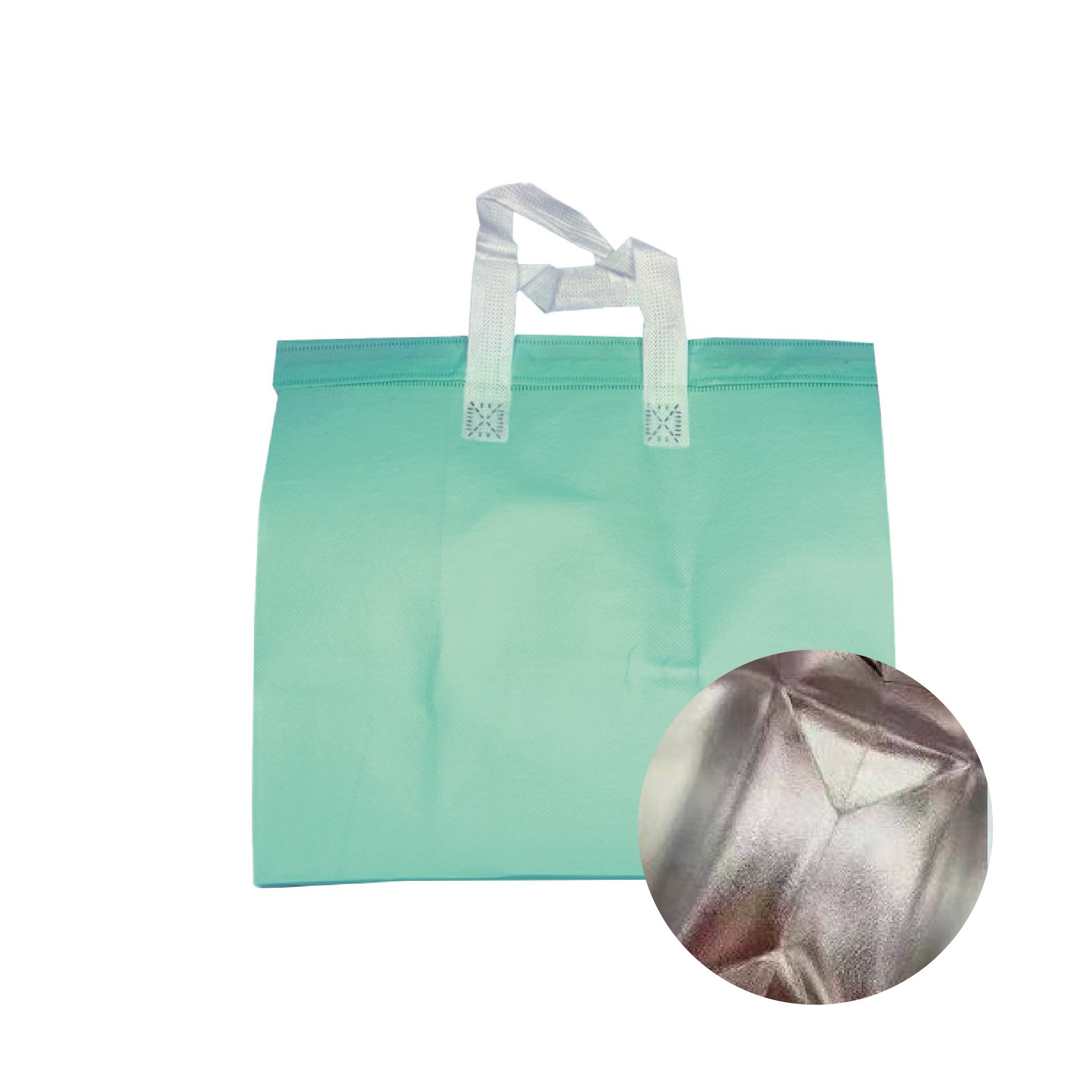 BOLSA TERMICA VERDE XL 500 UN.