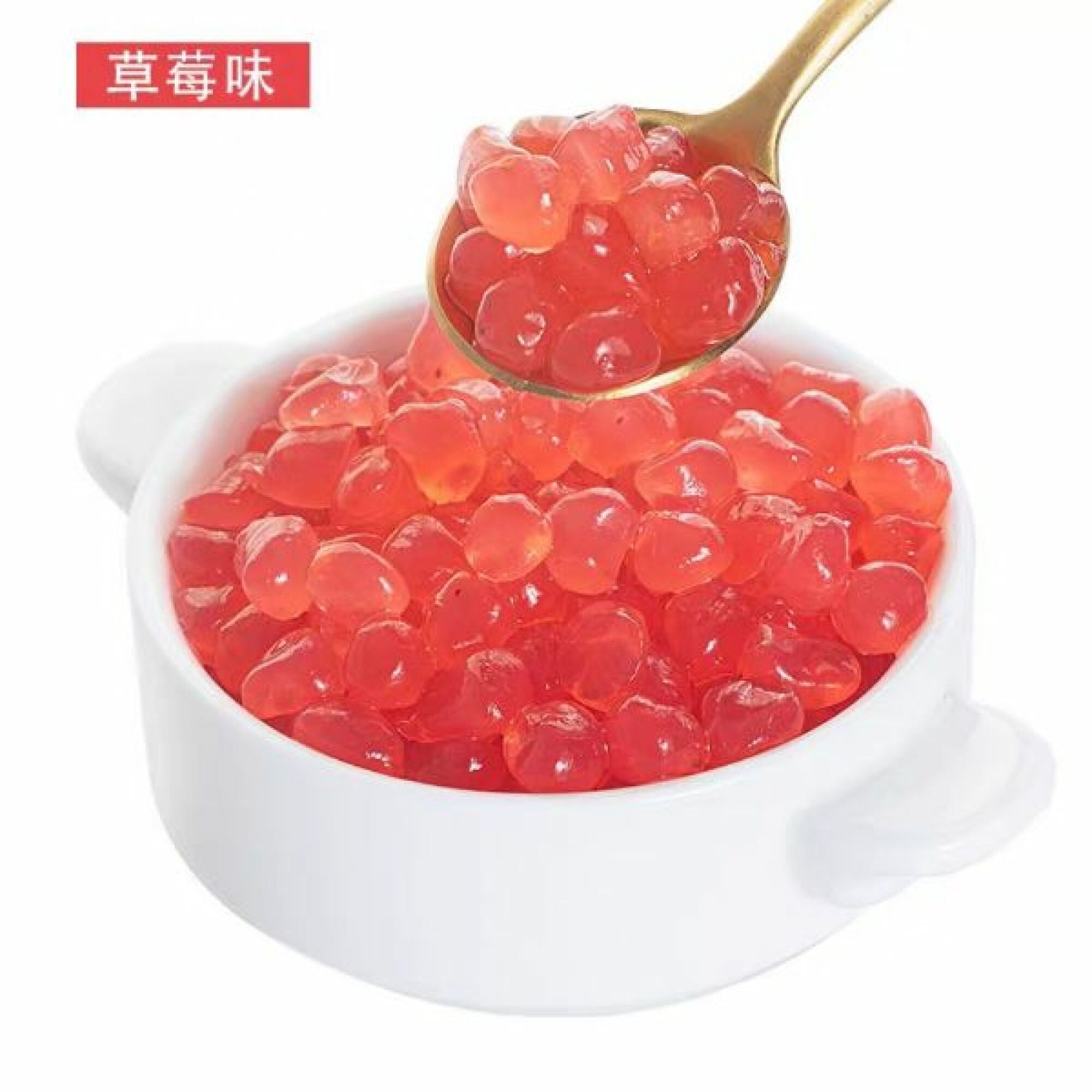 BOBA CRUJIENTE FRUTILLA 1 KG