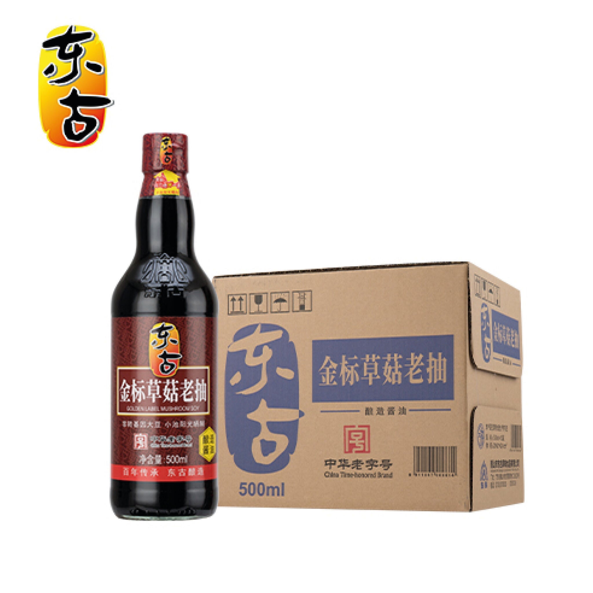 Salsa de Soya Oscura 500 ml / 12 UN