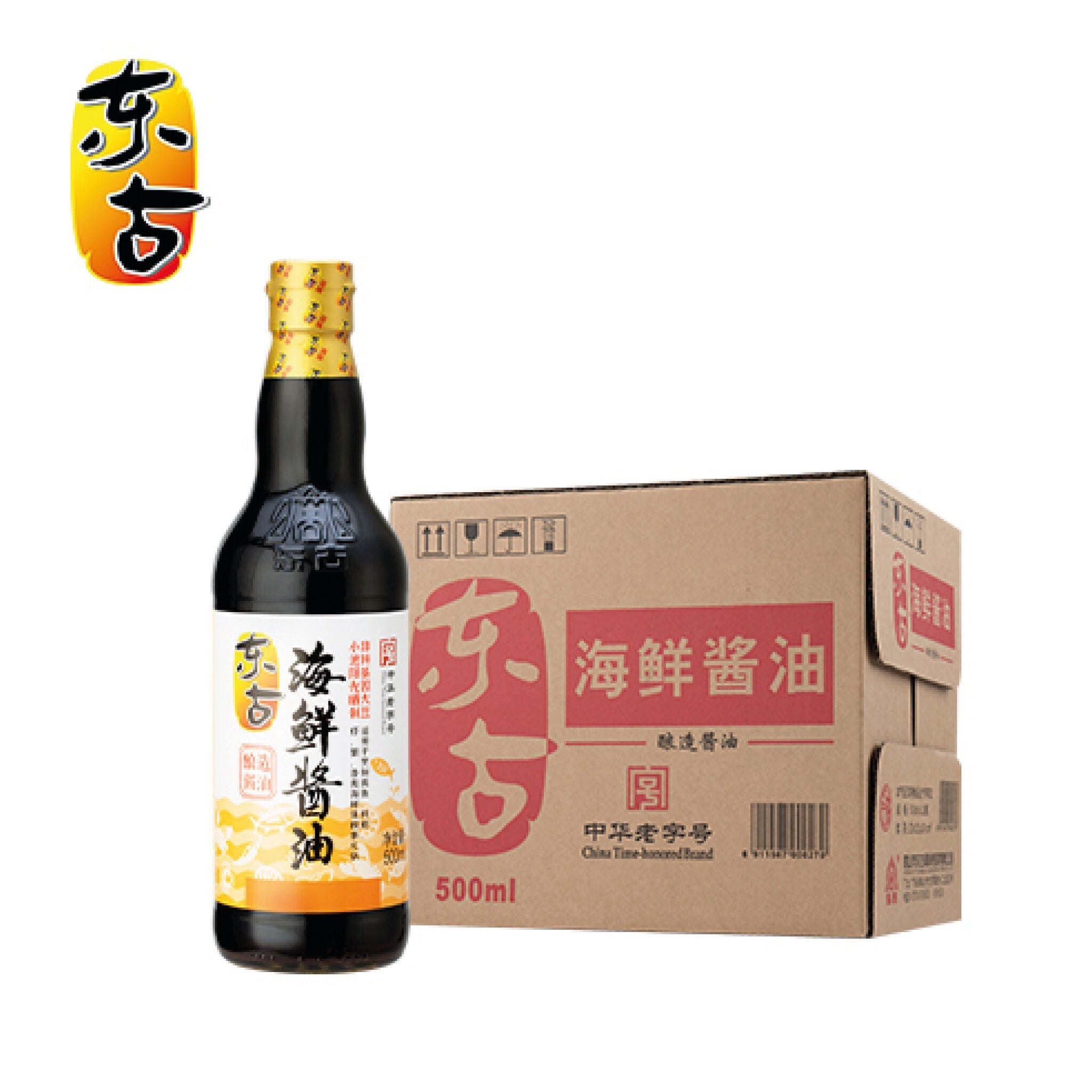 Salsa de Soya Mariscos 500 ml  / 12 UN
