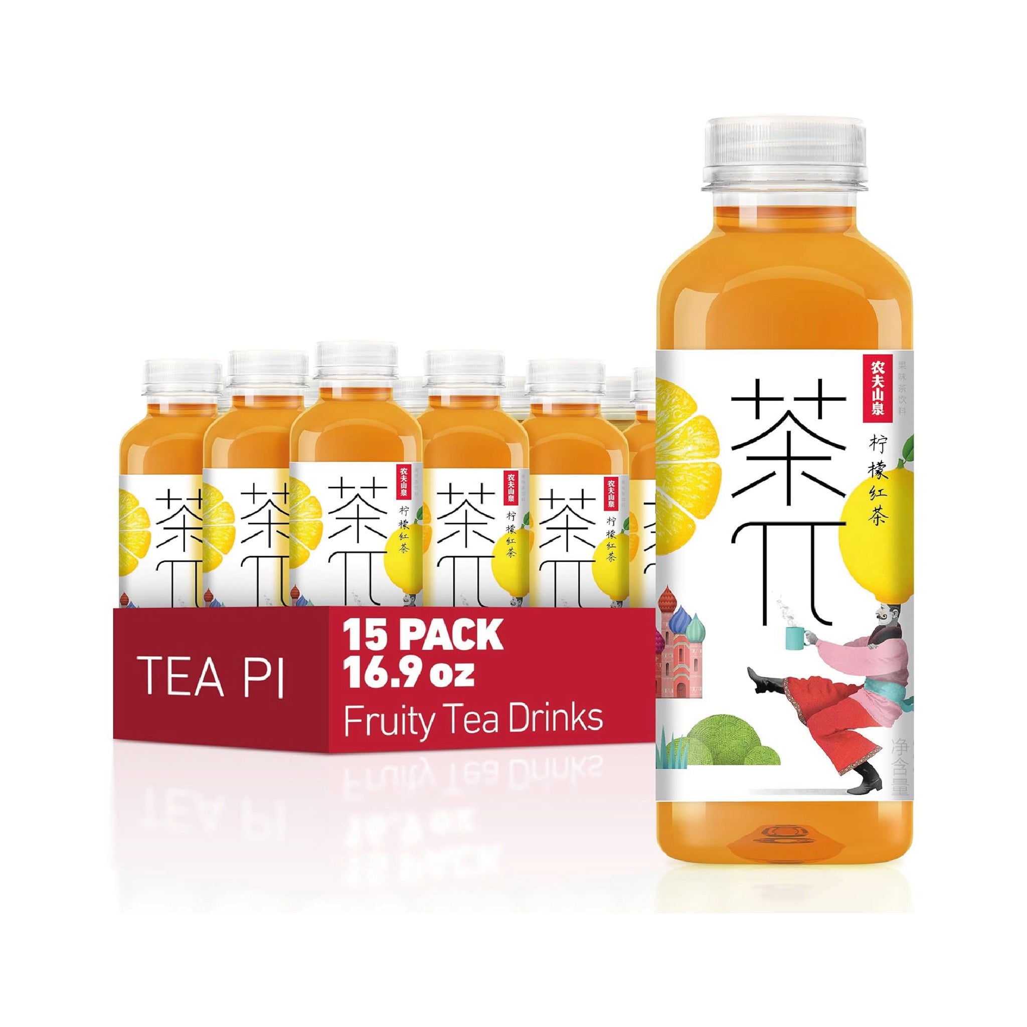 TE ROJO CON LIMON 500 ML / 15 UN.