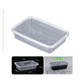 Envase plástico rectangular H650A 600ml - 300 unidades