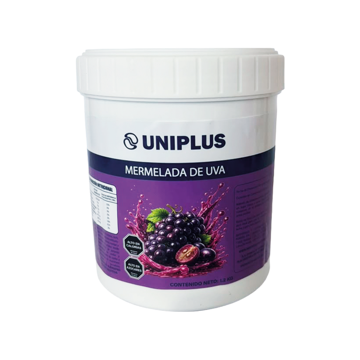 MERMELADA DE UVA 1.2 KG UNIPLUS
